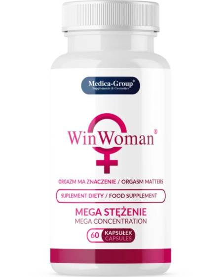 WinWoman, suplemento em cápsulas para vitalidade feminina e bem-estar íntimo