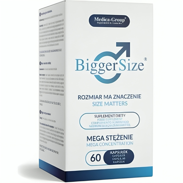 BiggerSize – Complemento Alimenticio Natural para Potenciar la Vitalidad y la Energía Masculina