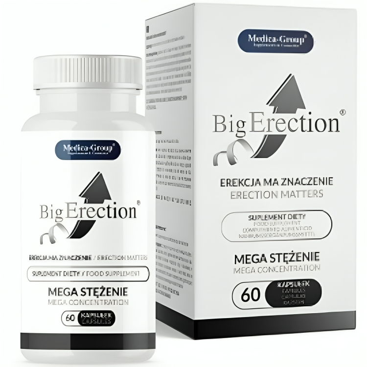 Big Erection – Complemento Alimenticio Natural para la Vitalidad Masculina y el Rendimiento Íntimo