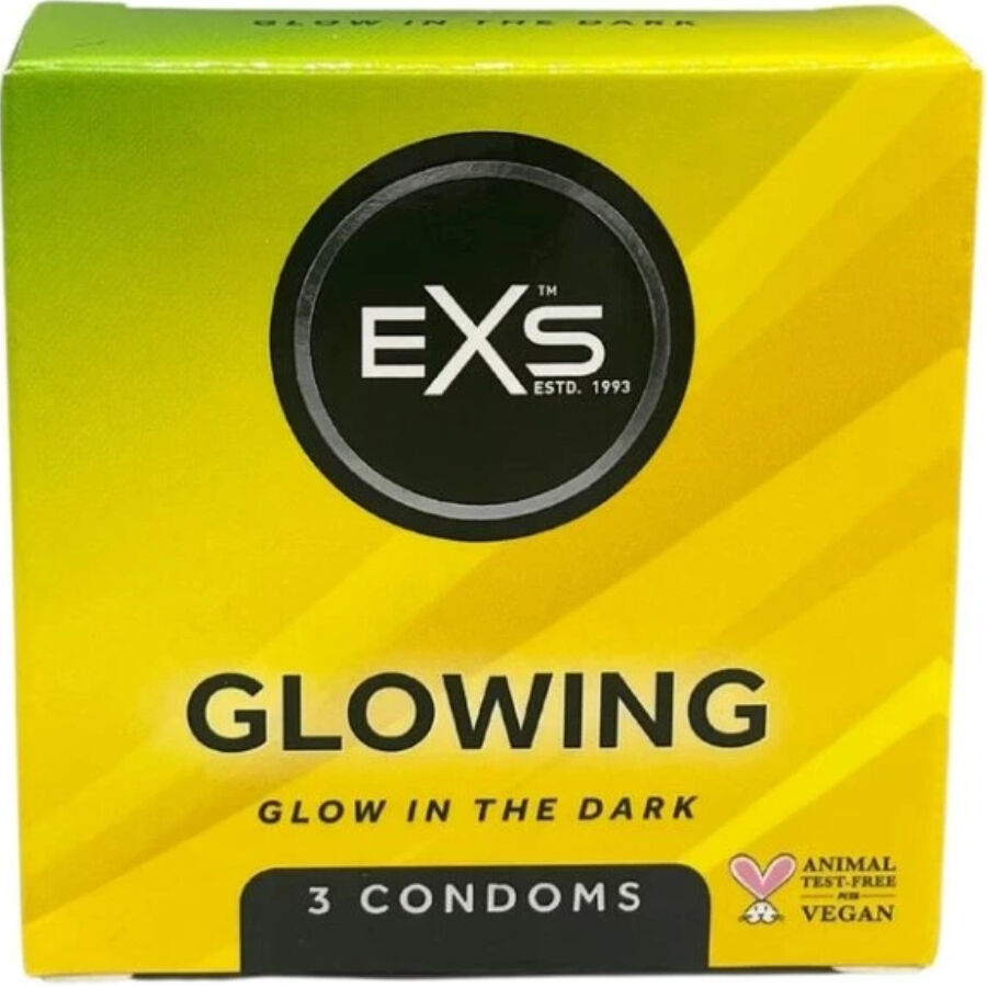 Preservativos EXS GLOWN IN THE DARK