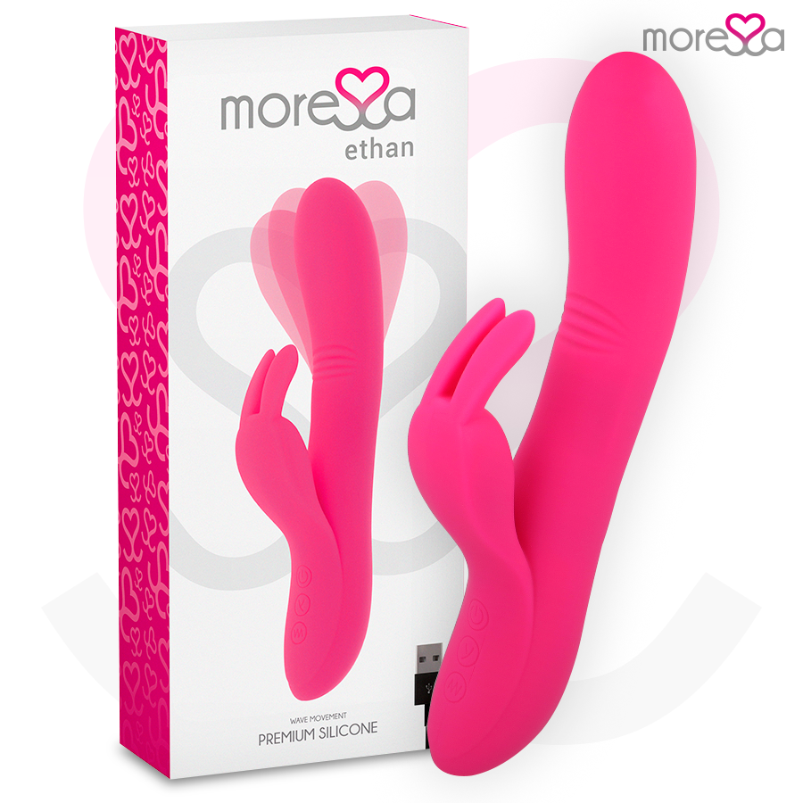 Vibrador Ethan da MORESSA em silicone premium