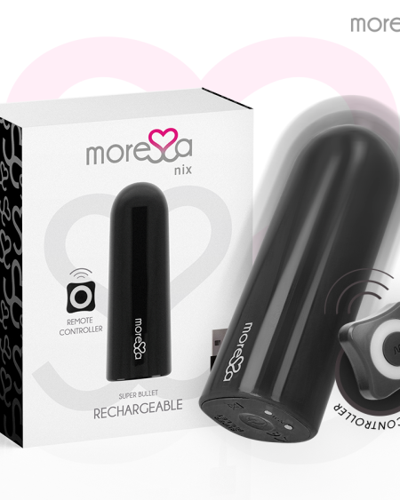 Vibrador Nix da MORESSA com controlo remoto