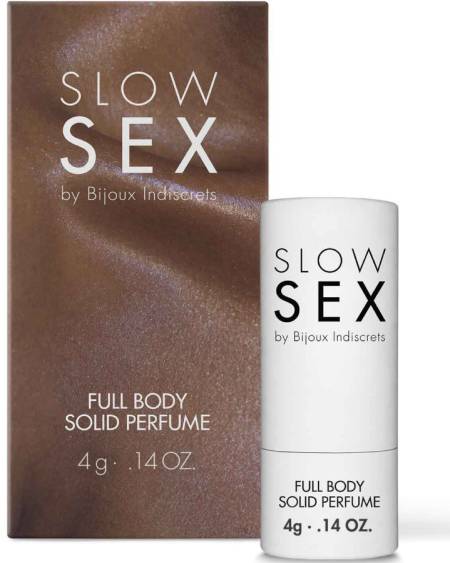 Perfume corporal sólido SLOW SEX da Bijoux Indiscrets