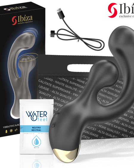 Vibrador IBIZA TECHNOLOGY para o ponto G, com funções de vibração e rotação