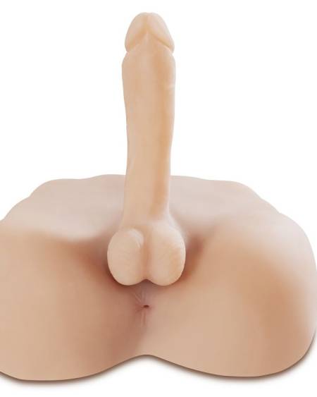 Masturbador Masculino Realista XXL com Pene Gigante de 20 cm