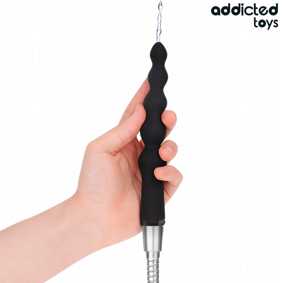ADDICTED TOYS - LIMPIADOR ANAL CON ADAPTADOR UNIVERSAL MODELO 5