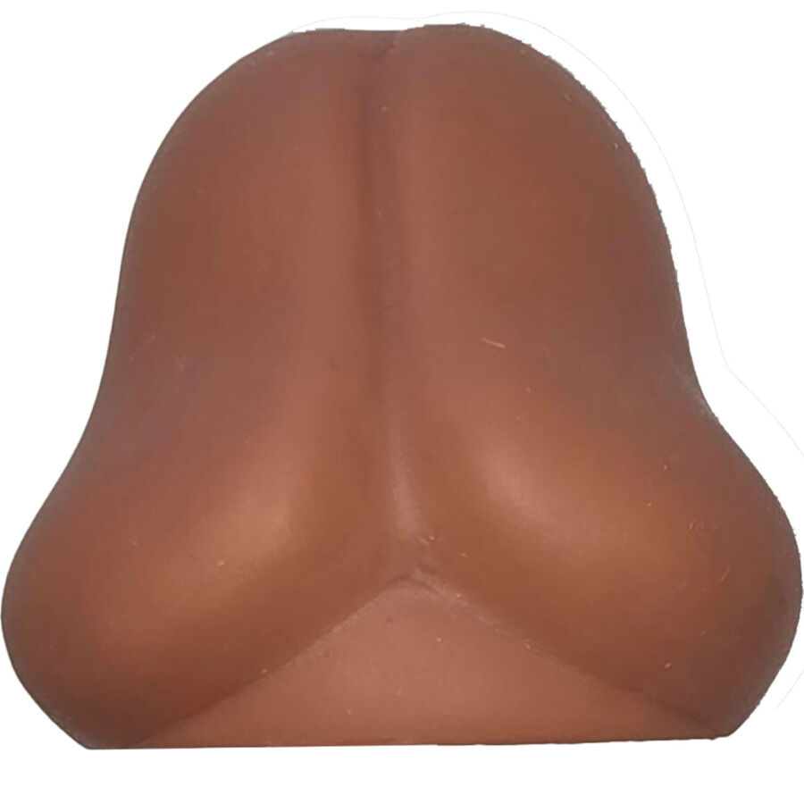 Brinquedo antisstress castanho em forma de pénis da DIABLO PICANTE