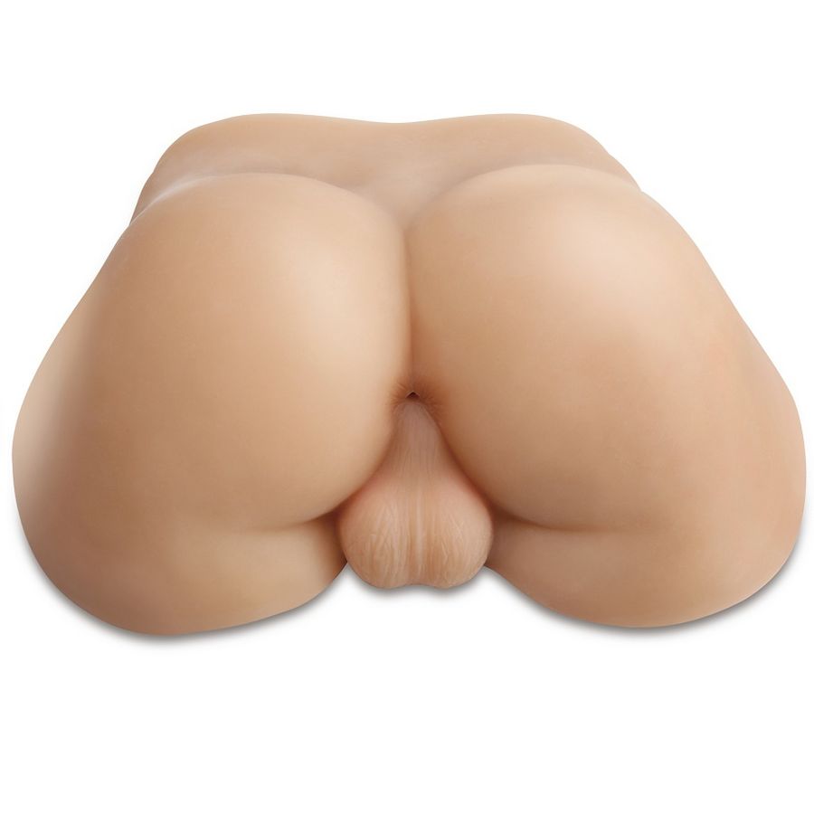 Torso Anal Realista XXL Masculino com Glúteos e Testículos