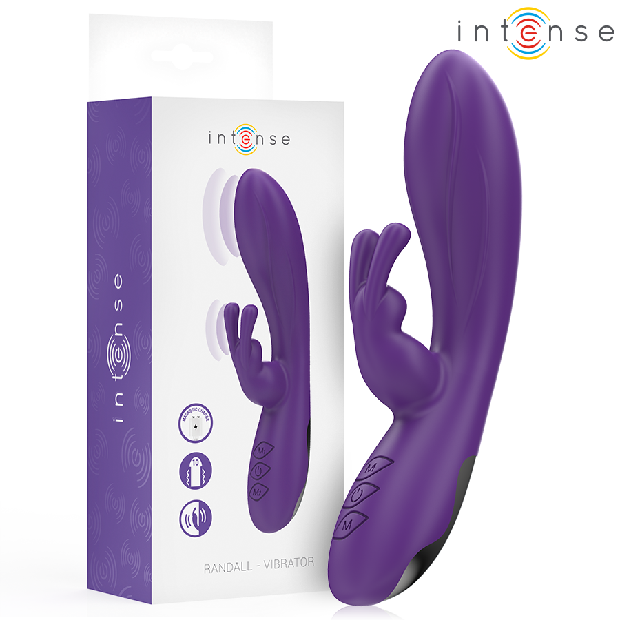 Vibrador coelho RANDALL da INTENSE com 10 modos de vibração
