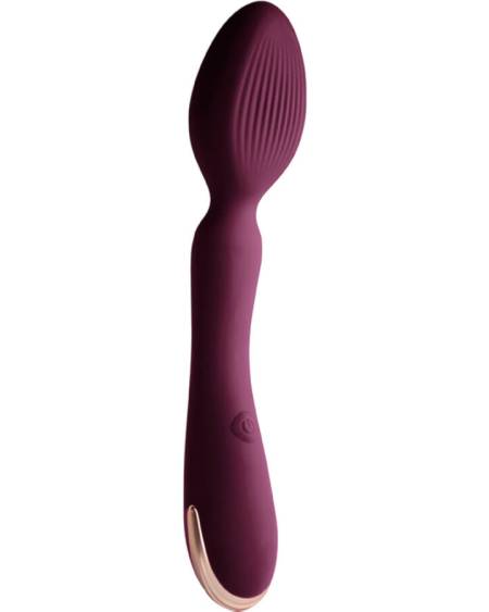Vibrador wand Aurora da CLIMAXIMUM, recarregável e à prova de água IPX7