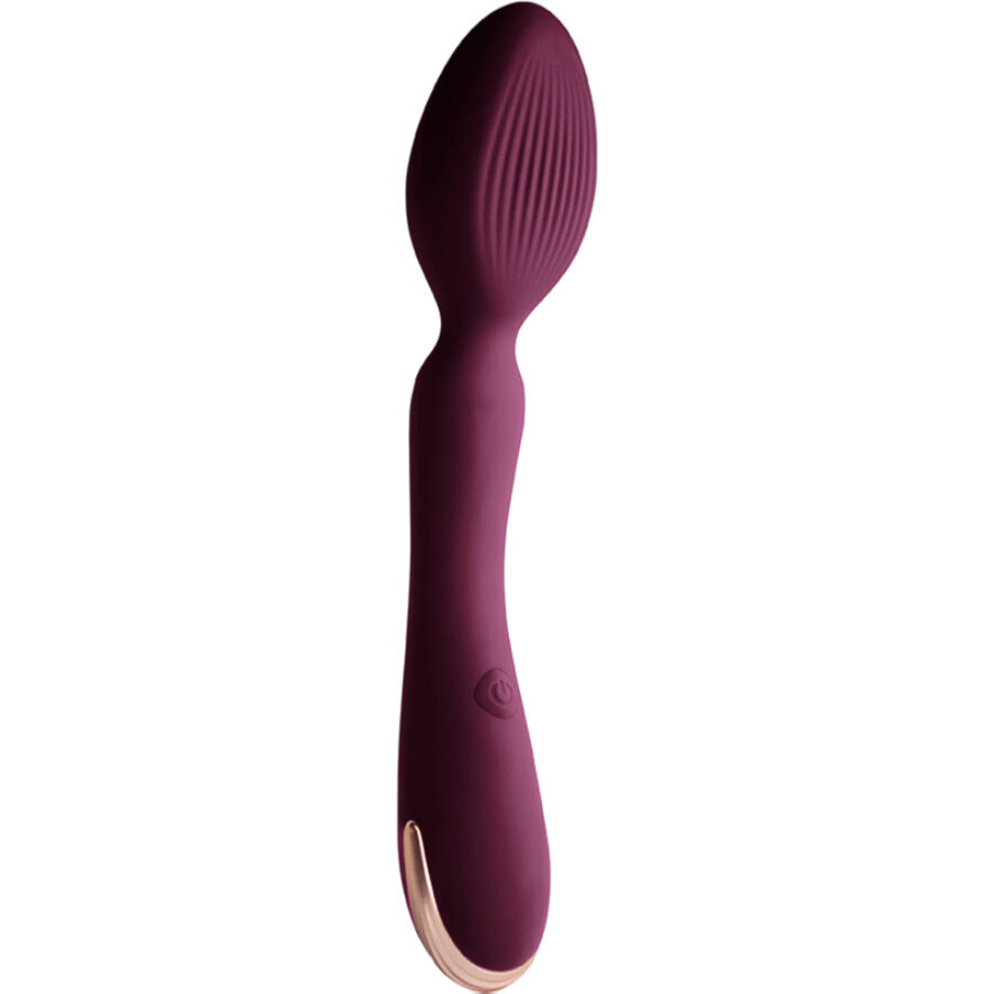Vibrador wand Aurora da CLIMAXIMUM, recarregável e à prova de água IPX7