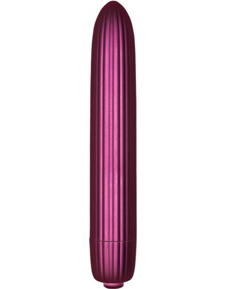 Vibrador bala Hera texturizado e alongado da CLIMAXIMUM