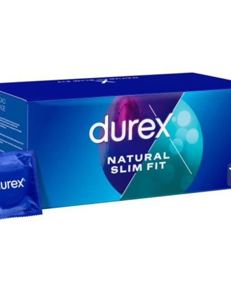 DUREX - NATURAL SLIM FIT BASIC 144 UNIDADES