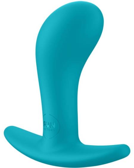 Plug anal Bootie da FUN FACTORY em silicone flexível, cor água-marinha