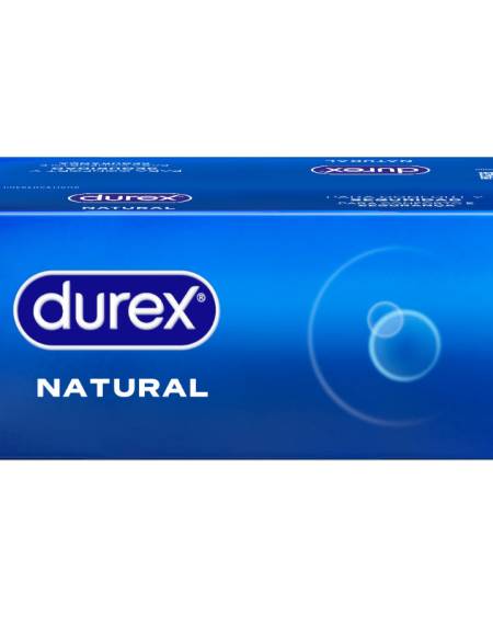 Preservativos Durex Natural Comfort com embalagem de 144 unidades