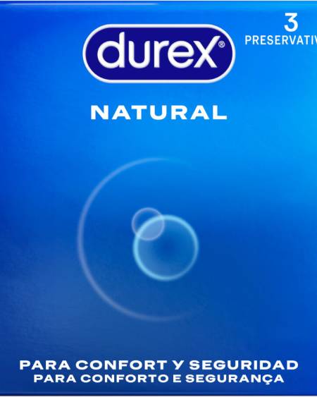 Durex Preservativos Natural 3 Unidades