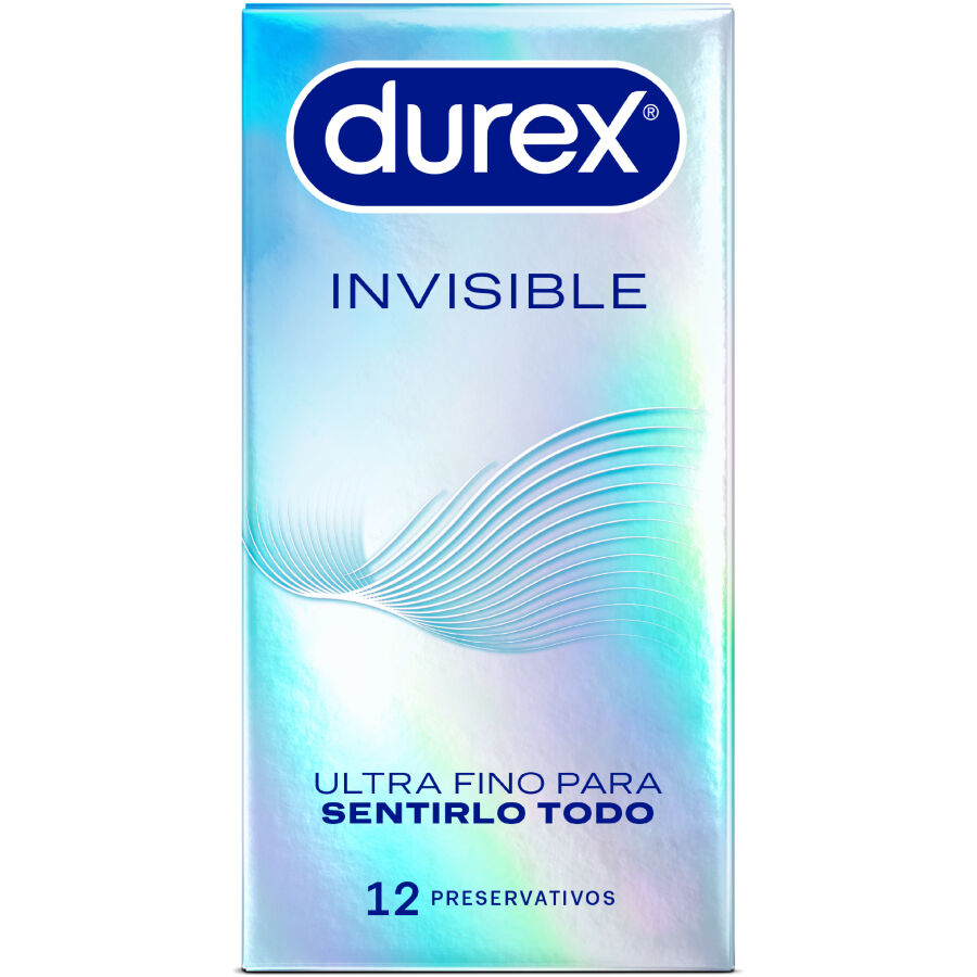 Embalagem de preservativos ultrafinos DUREX Invisible