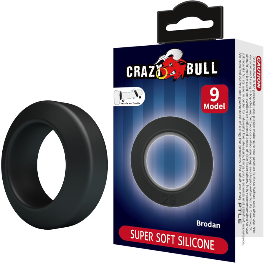 CRAZY BULL - BRODAN ANILLO SILICONA MODELO 9