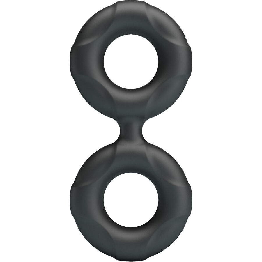 Anel peniano duplo CRAZY BULL Radwan Modelo 19 em silicone