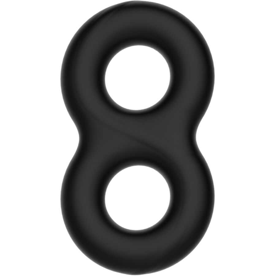Anel Duplo Silicone Infinity da CRAZY BULL
