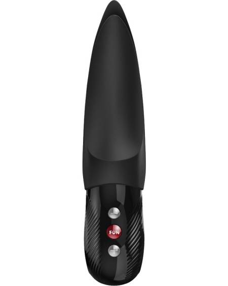 Vibrador clitoriano recarregável FUN FACTORY VOLTA, em preto