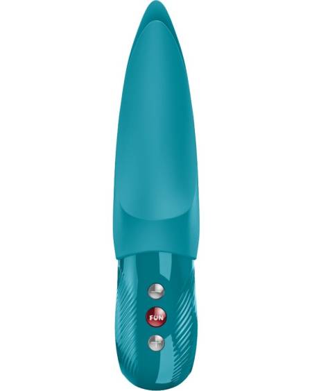 Vibrador de contacto Volta da FUN FACTORY, em água-marinha
