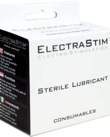 ELECTRASTIM - LUBRICANTE ESTERILIZANTE 10 UNIDADES