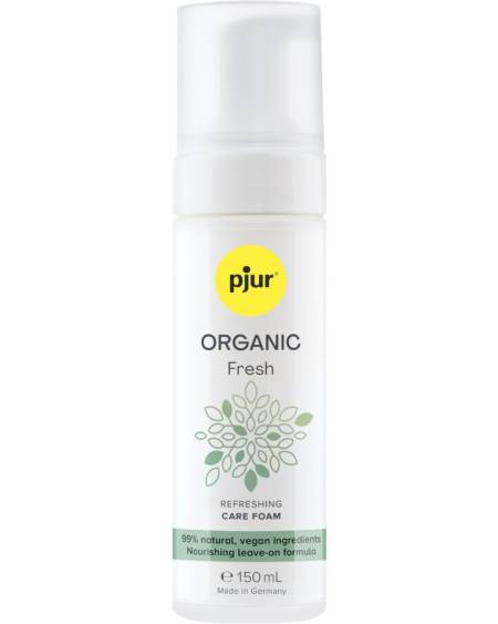 Espuma refrescante íntima PJUR ORGANIC Fresh, sem enxaguamento, 150 ml