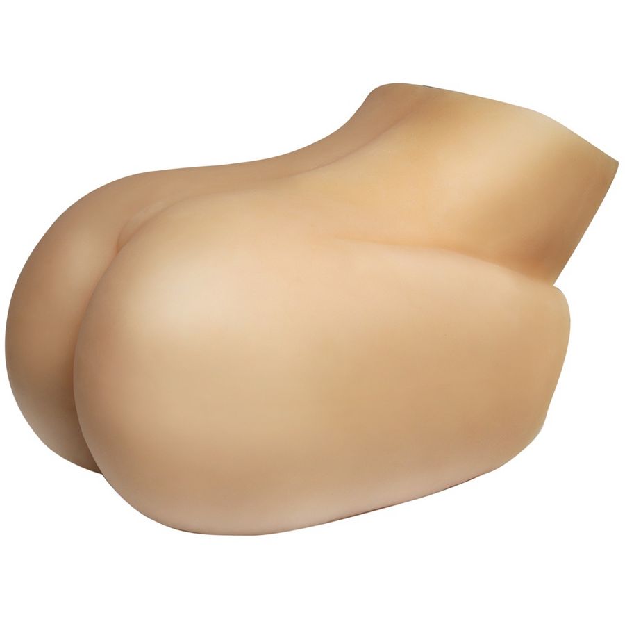 Torso masturbador realista XXL com vulva e glúteos detalhados