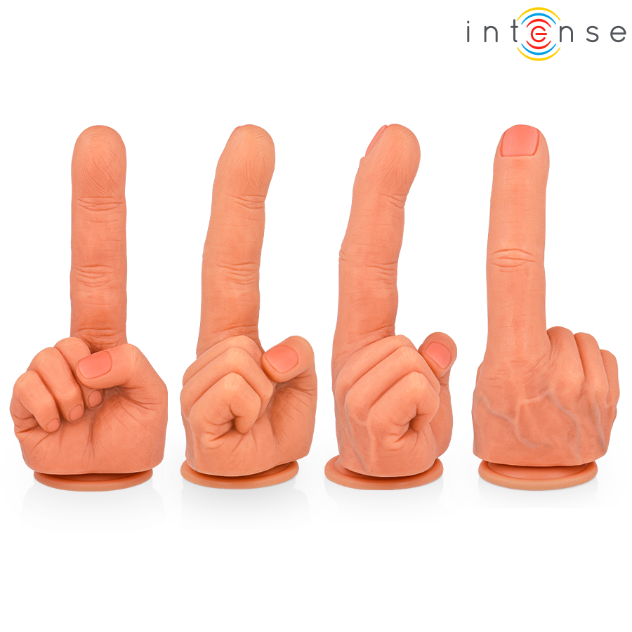 INTENSE - HUBERT ESTIMULADOR PUNTO·G MANO FLEXIBLE 14,2 CM