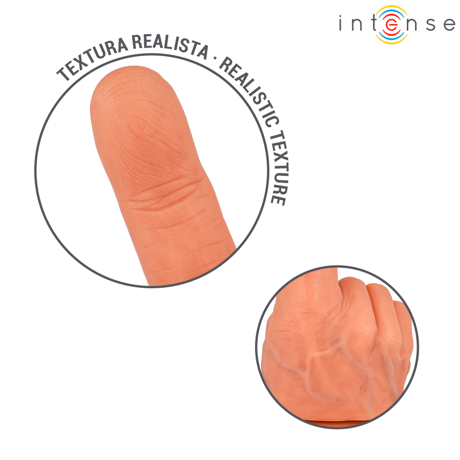 INTENSE - HUBERT ESTIMULADOR PUNTO·G MANO FLEXIBLE 14,2 CM