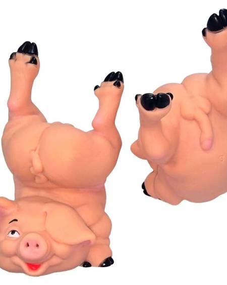 DIABLO PICANTE - HUCHA FORMA DE CERDITO DESNUDO