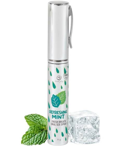 Spray oral refrescante de menta SECRETPLAY