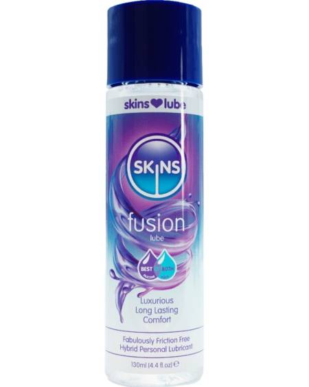 Lubrificante híbrido SKINS à base de água e silicone, 130 ml