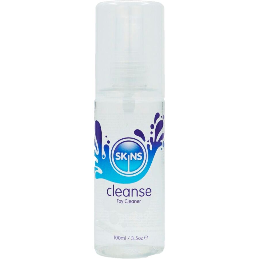Frasco spray SKINS Cleanse para limpeza de brinquedos, 100 ml
