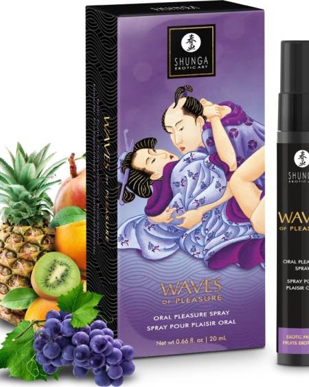 Spray oral SHUNGA Waves Pleasure de frutas exóticas, 20 ml