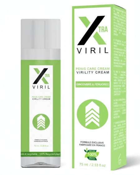 RUF - X VIRIL CREMA PARA POTENCIAR ERECCIÓN Y TAMAÑO 75 ML