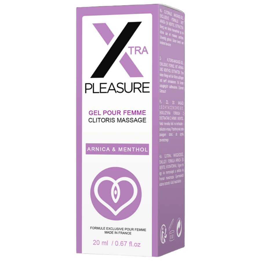RUF - X PLEASURE GEL DE MASAJE PARA EL CLITORIS 20 ML