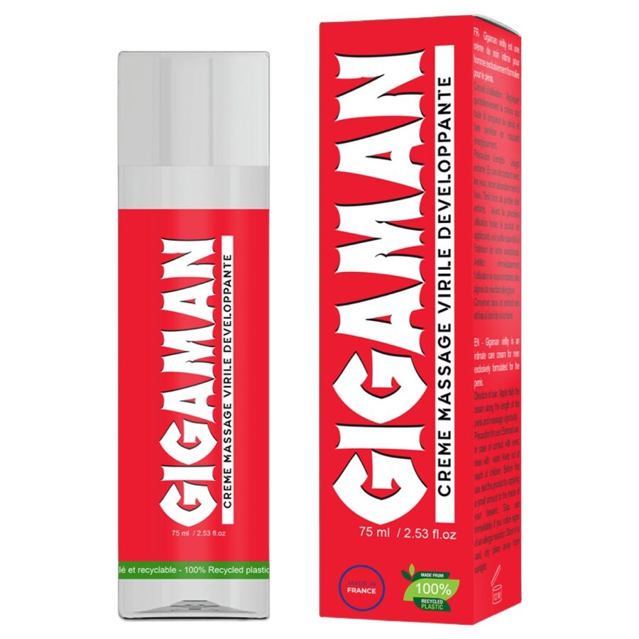 Creme íntimo masculino RUF Gigaman de 100 ml