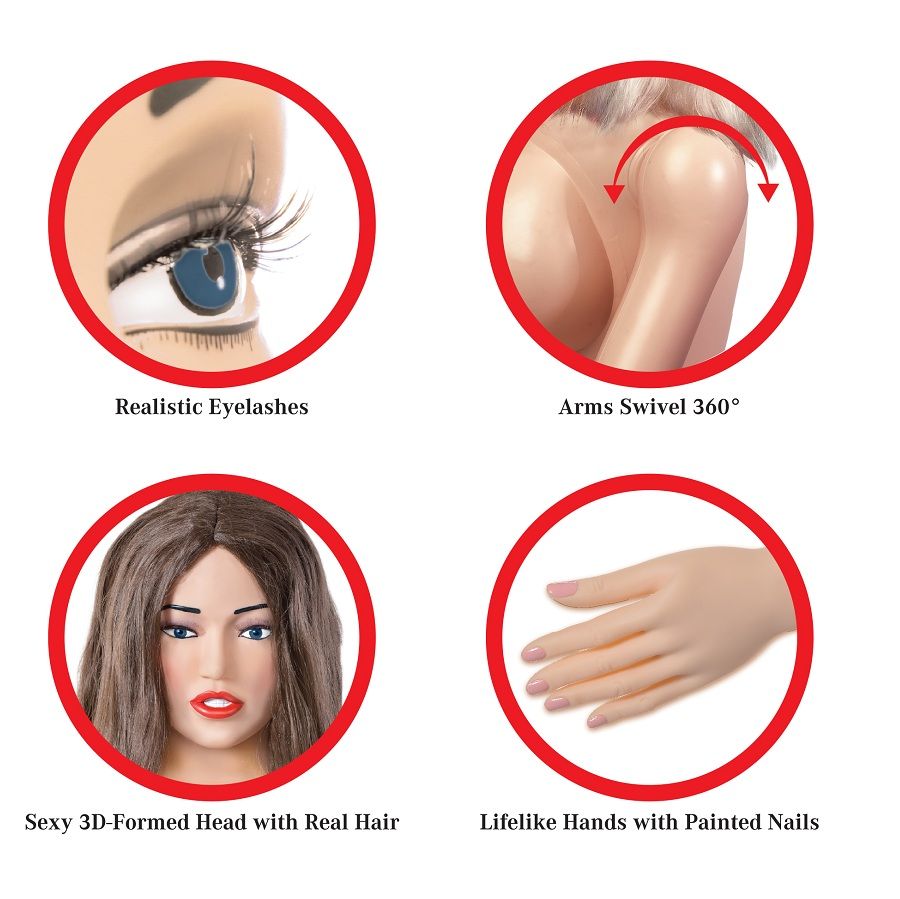 Boneca Inflável EXTREME DOLLZ