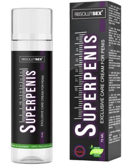 Creme íntimo masculino RUF SUPERPENIS de 75 ml