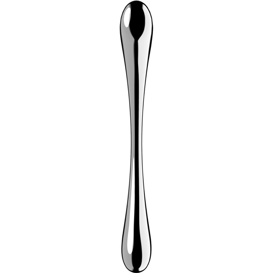 SATISFYER - COSMIC CREST 1 DILDO ACERO INOXIDABLE DOBLE USO