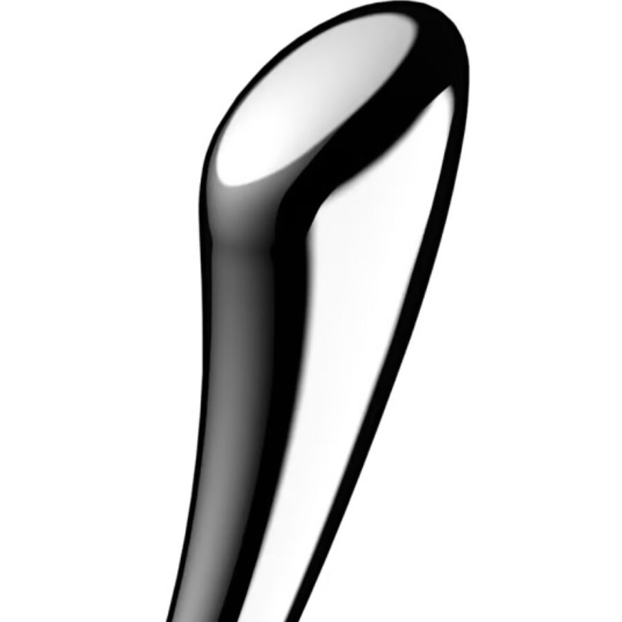 SATISFYER - COSMIC CREST 1 DILDO ACERO INOXIDABLE DOBLE USO