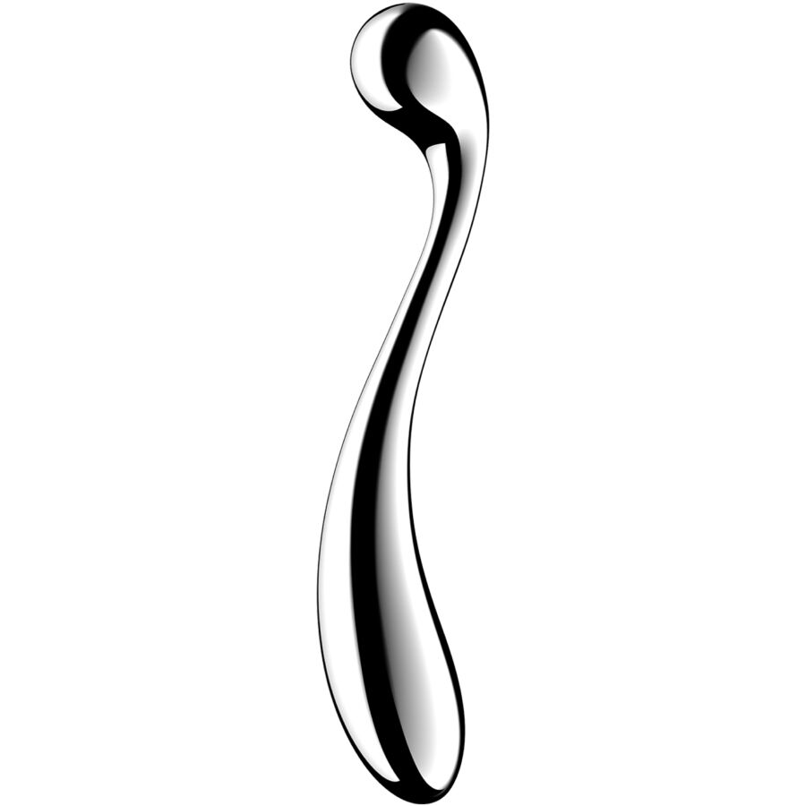 Dildo SATISFYER Star Force 4 de aço inoxidável, com dupla utilização