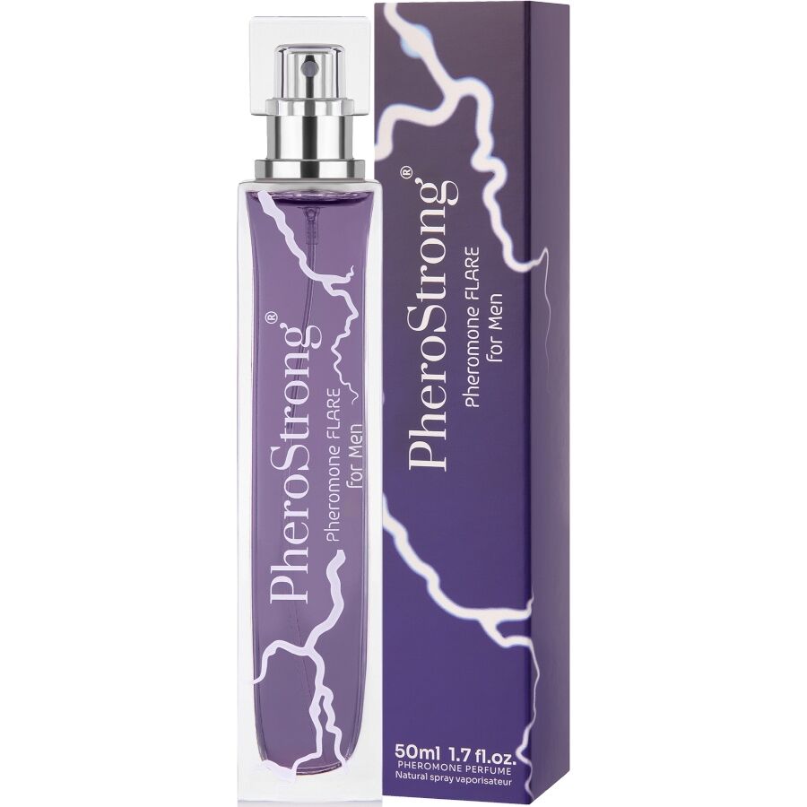 Perfume com feromonas PHEROSTRONG Flare para homem