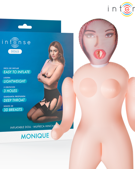 Boneca insuflável Monique da INTENSE DOLLS com seios 3D