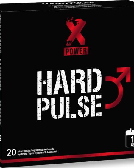 XPOWER - HARD PULSE TRATAMIENTO EXPRÉS 10 DÍAS ERECCIÓN Y RESISTENCIA 20 CÁPSULAS