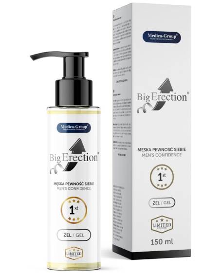 Gel íntimo estimulante BigErection da MEDICA GROUP, 150 ml