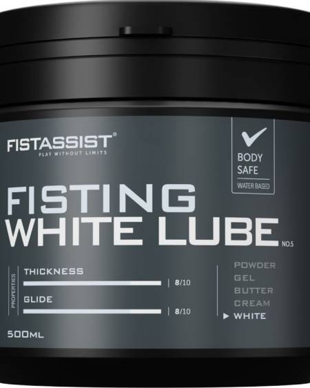 Lubrificante branco extraespesso COBECO FIST ASSIST, embalagem de 500 ml