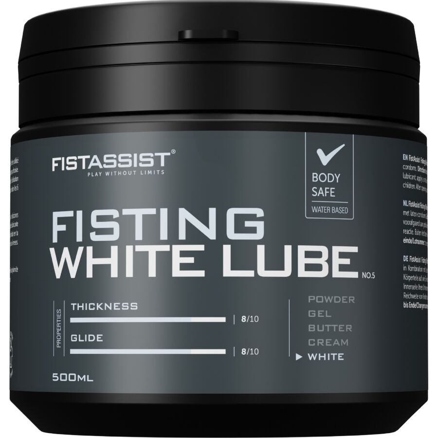 Lubrificante branco extraespesso COBECO FIST ASSIST, embalagem de 500 ml